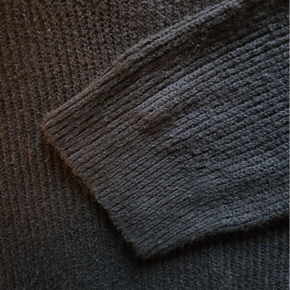 Open edit oversize cropped v-neck sweater XL - Picture 4 of 7